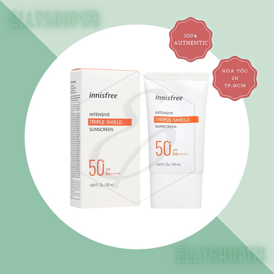 Kem Chống Nắng Innisfree Intensive Triple-Shield SPF 50+ 50ml